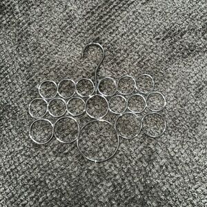 Scarf closet organizer